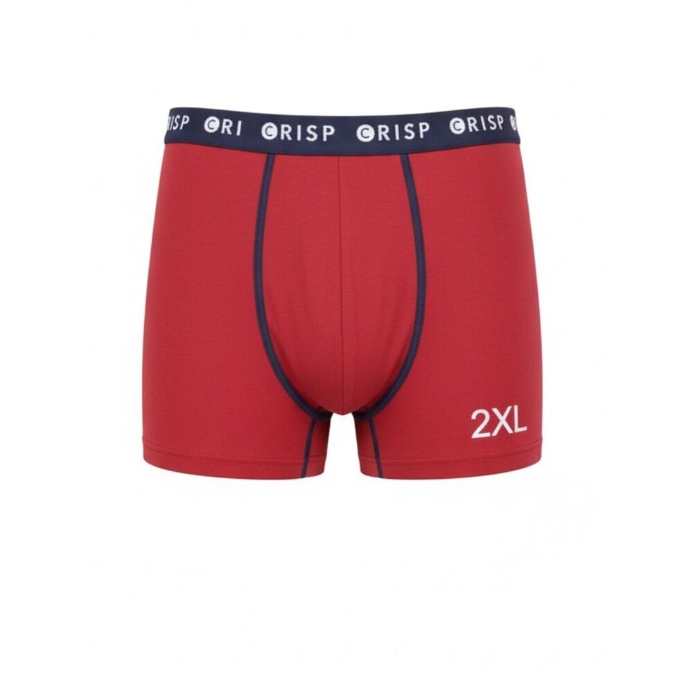 NWT CRISP Men’s Red Boxer Briefs - Size 2XL